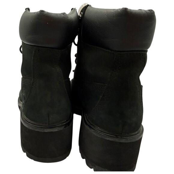 PRE LOVED Good2Excellent Black Timberland with Elevated Heel Size 6 - Picture 5 of 7